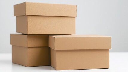 Smooth offset box with a double-wall structure for extra strength, maintaining a minimalist appearance without printing   double-wall structure, strong design