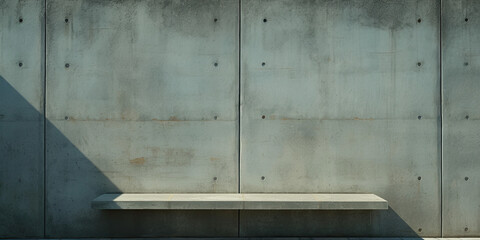 Concrete surface background, smooth polished concretes   industrial aesthetic, interior exterior texture backdrop