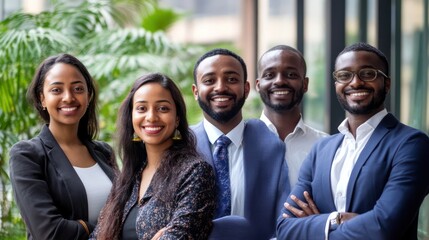 Green global business led by Indian and Sub-Saharan African entrepreneurs, promoting sustainable practices worldwide