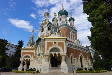 St Nicholas Orthodox Cathedral in Nice, France