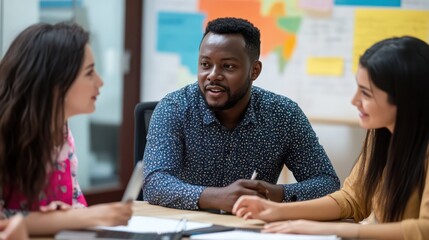 Asian and Sub-Saharan African teams use a neurodiverse remote working approach. Create a comprehensive environment