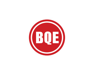 BQE logo design vector template. BQE