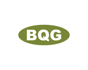 BQG logo design vector template. BQG