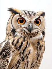 Obraz premium owl isolated on white background
