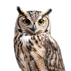 Obraz premium owl isolated on white background