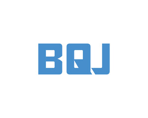 BQJ logo design vector template. BQJ