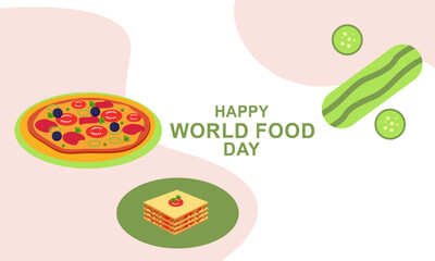 World food safety day celebration vector design illustration