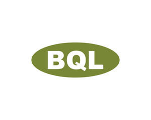 BQL logo design vector template. BQL