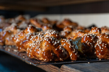 Traditional Mexican Pan de muerto