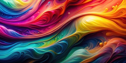 Obraz premium Colorful abstract background texture with vibrant hues and fluid shapes, vibrant, abstract, texture, colorful, background