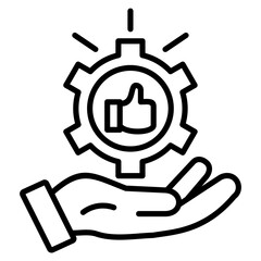 Obraz premium Service Icon