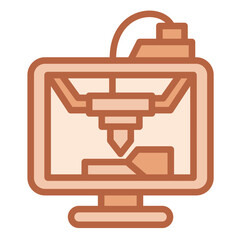 Digital Fabrication Icon