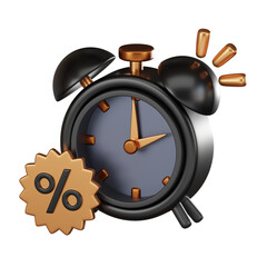 Discount Limited Edition 3D Illustration, Sale Banner for Retail