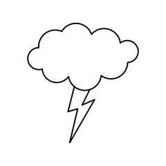cloud with lightning