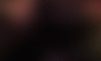 Dark orange magenta color spot grainy gradient with spotlight backdrop design. Elegant black multicolored noisy gradient, bright, shine, glow, noise, grain effect banner and poster