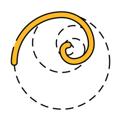 golden ratio ux ui design line icon vector. golden ratio ux ui design sign. isolated symbol illustration