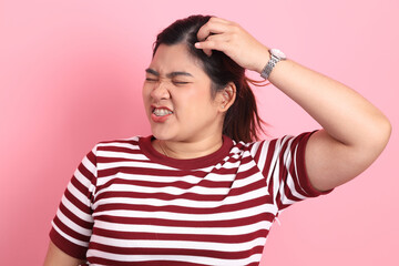 Woman with Braces