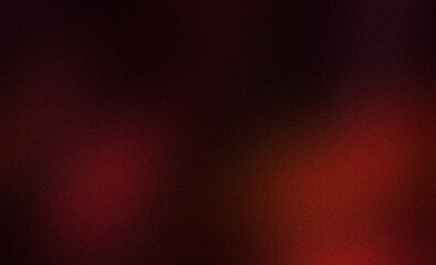 Dark red color spot grainy gradient with spotlight backdrop design. Elegant black multicolored noisy gradient, bright, shine, glow, noise, grain effect banner and poster