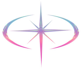 Y2k Style Abstract Shapes