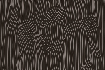 wood grain vector background with dark brown color