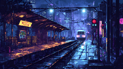 Underpass Pixel Art