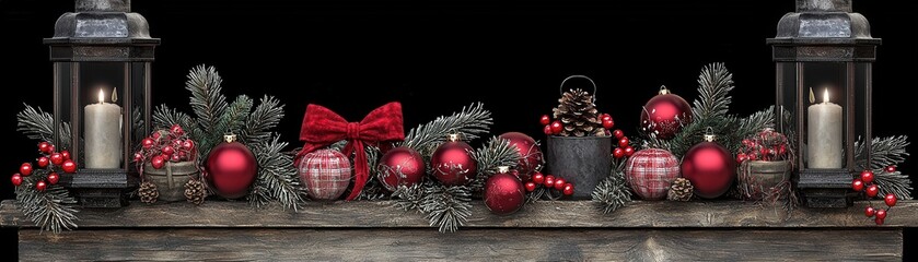 Christmas Nursery Decorations with Cozy Elements