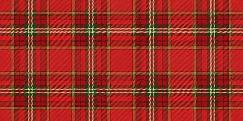 Red tartan checkered pattern in classic Scottish style, perfect for a cozy Christmas vibe , tartan, checkered, pattern