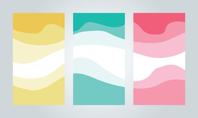 Vector Colorful liquid and fluid background