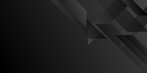 Abstract lines pattern technology on gray gradients background. Modern gray abstract vector long banner background. Vector illustration abstract graphic design banner pattern background template.