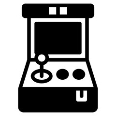 Arcade Gaming icon illustration 