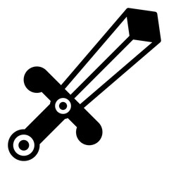 Sword Gaming icon illustration 