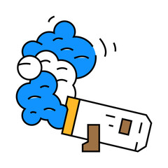 rap disco party line icon vector. rap disco party sign. isolated symbol illustration