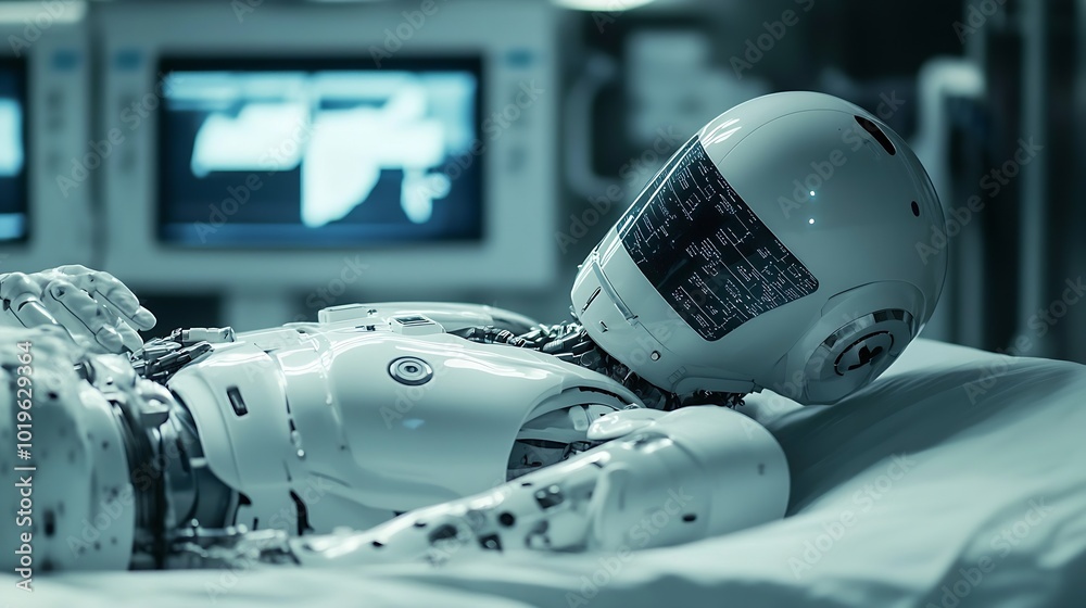 Aufkleber healthcare technology medical revolution and the advance of technology artificial intelligence ai de