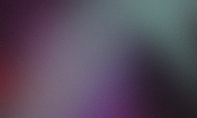 Purple magenta gray abstract dark color spot grainy gradient backdrop design. Elegant glowing wave shaped noisy gradient with bright, glow, Vibrant, noise colors banner or poster