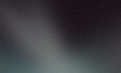 Gray purple abstract dark color spot grainy gradient backdrop design. Elegant glowing wave shaped noisy gradient with bright, glow, Vibrant, noise colors banner or poster