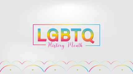 Visual representation of LGBTQ History Month, highlighting vibrant colors and symbols that honor LGBTQ contributions and culture