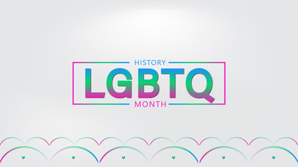 Visual representation of LGBTQ History Month, highlighting vibrant colors and symbols that honor LGBTQ contributions and culture