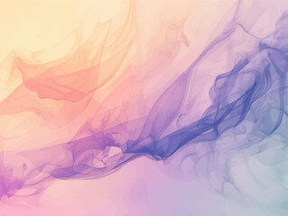 Fototapeta premium Abstract Purple and Orange Smoke Background 