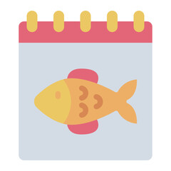 Fishing Day Calendar icon