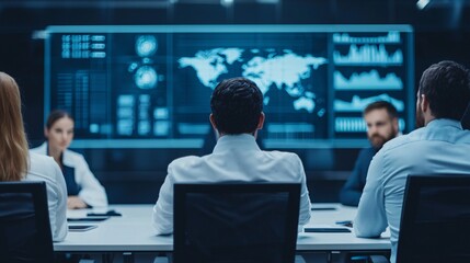 Global Business Strategy Meeting 