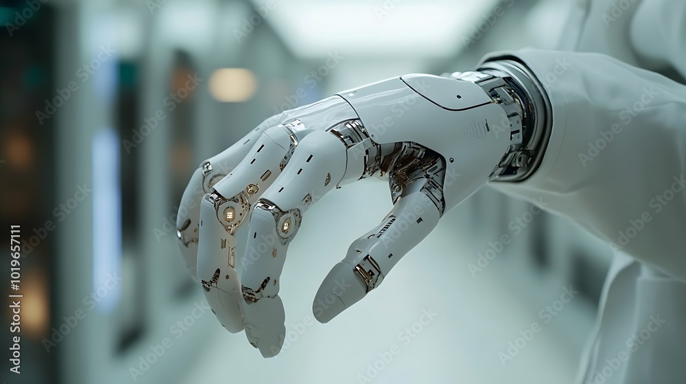 Poster businessman using technology AI for working tools Chat bot Chat with AI using technology smart robot AI artificial intelligence to generate something or Help solve work problems : Generative AI
