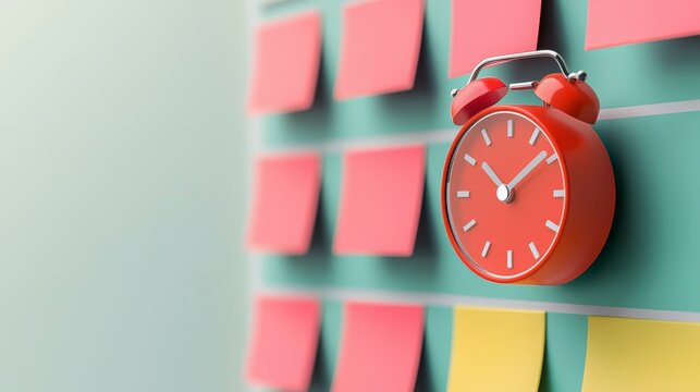 Modern Digital Calendar with Alarm Clock and Reminders