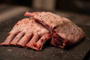 A Rack of French Lamb Leg