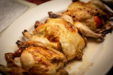 Roasted Stuffed Chicken
