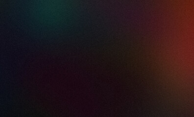 Magenta green abstract dark color spot grainy gradient backdrop design. Elegant glowing wave shaped noisy gradient with bright, glow, Vibrant, noise colors banner or poster