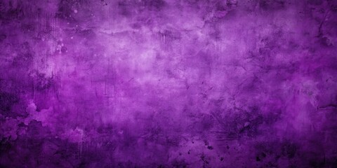 Fototapeta premium A Deeply Saturated Purple Concrete Wall Texture With Subtle Unevenness and Delicate Spotting