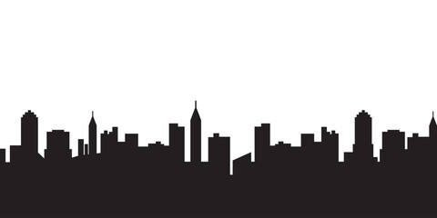 landscape city silhouette