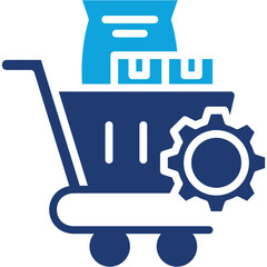 Fototapeta premium Supply Market Icon