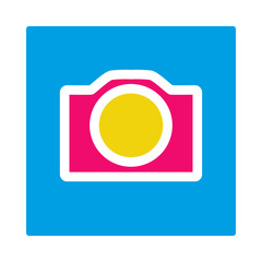 Camera icon template