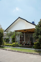 Modern House Exterior In the Summer